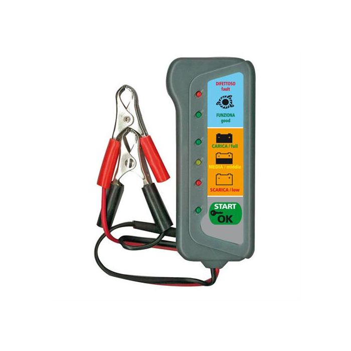  Τέστερ Μπαταρίας 12V με Οθόνη LCD 