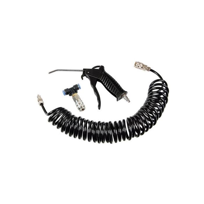  ΠΙΣΤΟΛΙ ΑΕΡΑ ΜΕ ΣΠΙΡΑΛ P-2 6mm 5m 10bar kg/cm2  ME ΣΥΝΔΕΣΜΟΣ ΑΕΡΑ T 6mm 