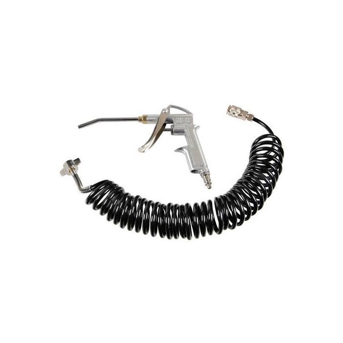  ΠΙΣΤΟΛΙ ΑΕΡΑ ΜΕΤΑΛΛΙΚΟ ΜΕ ΣΠΙΡΑΛ P-4 6mm 5m 10bar kg/cm2  ME ΣΥΝΔΕΣΜΟΣ ΑΕΡΑ M16 