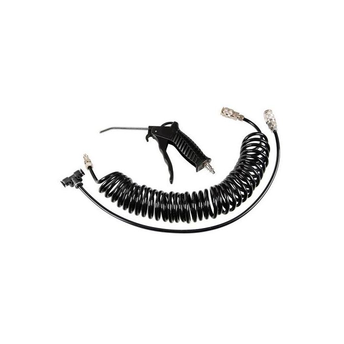  ΠΙΣΤΟΛΙ ΑΕΡΑ ΜΕ ΣΠΙΡΑΛ P-5 6mm 5m 10bar kg/cm2  ME ΣΥΝΔΕΣΜΟΣ ΑΕΡΑ T 6mm ΤΑΧΕΙΑΣ ΕΛΕΥΘΕΡΩΣΗΣ 