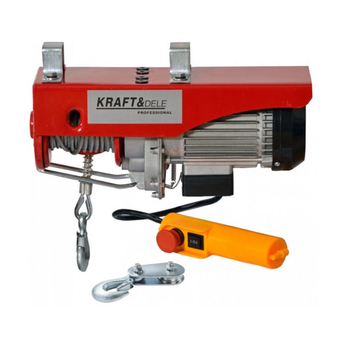  Ηλεκτρικό Παλάγκο Συρματόσχοινου 250/500 Kg 1000 W Kraft&amp;Dele KD-1525 