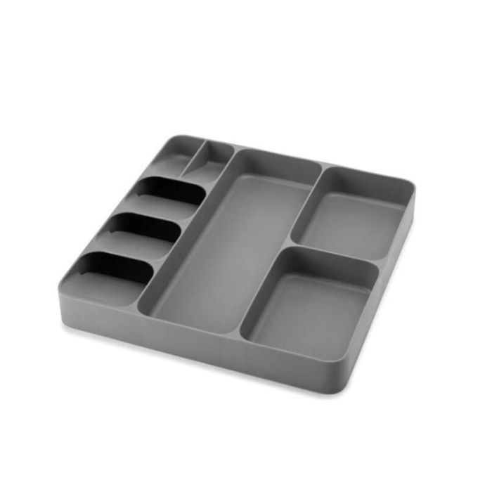 Θήκη για μαχαιροπίρουνα, Γκρι, 40x38,5x5εκ.