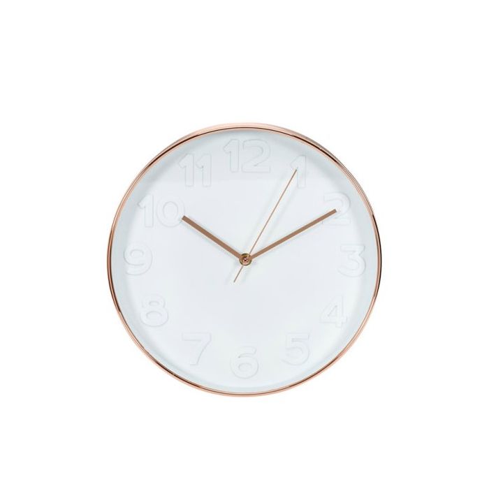 Μεταλλικό Ρολόι Τοίχου 30 cm Home Deco Factory HD3305