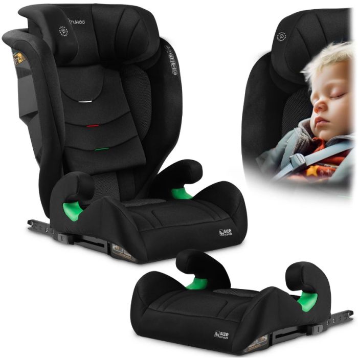 Κάθισμα Αυτοκινήτου Μαύρο Nukido Louis 15-36 kg ISOFIX