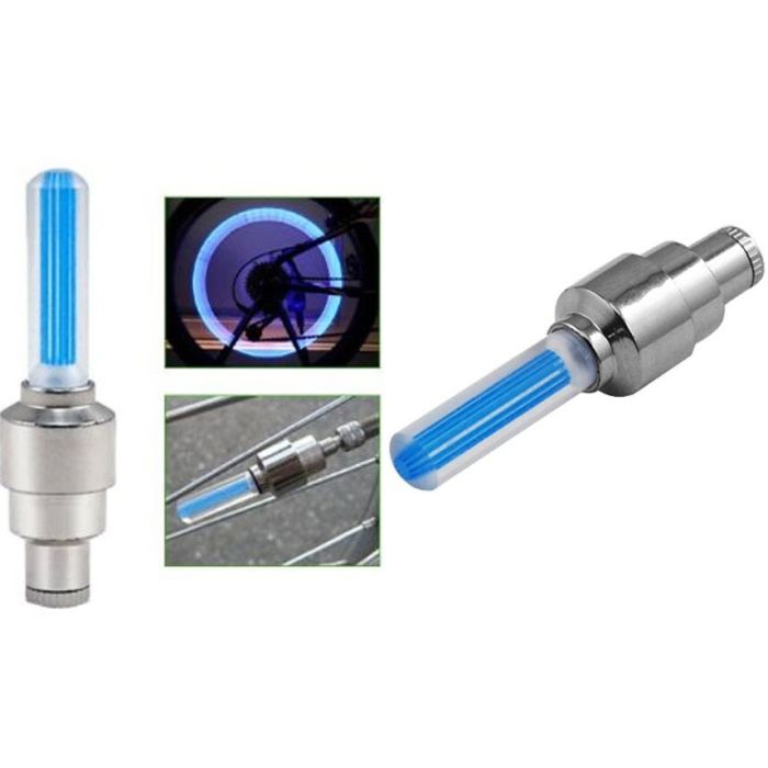 ΚΑΠΑΚΙ ΣΤΕΓΑΝΩΣΗΣ ΒΑΛΒΙΔΑΣ FLASH LED FIREFLY BLUE
