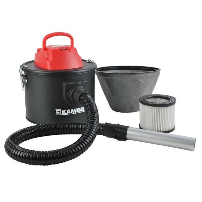 Ηλεκτρική Σκούπα Στάχτης Τζακιού Ψησταριάς 800W από Ανοξείδωτο ατσάλι χωρητικότητας 10L με Διπλό φίλτρο HEPPA, Kaminer ODK008