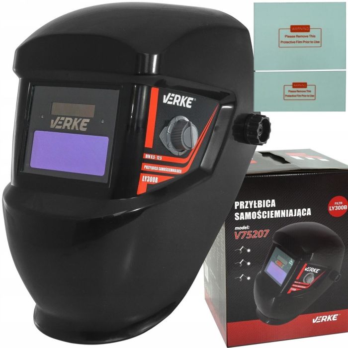 Μάσκα Ηλεκτροσυγκόλλησης Ηλεκτρονική Αυτόματης Σκίασης VERKE-V75207